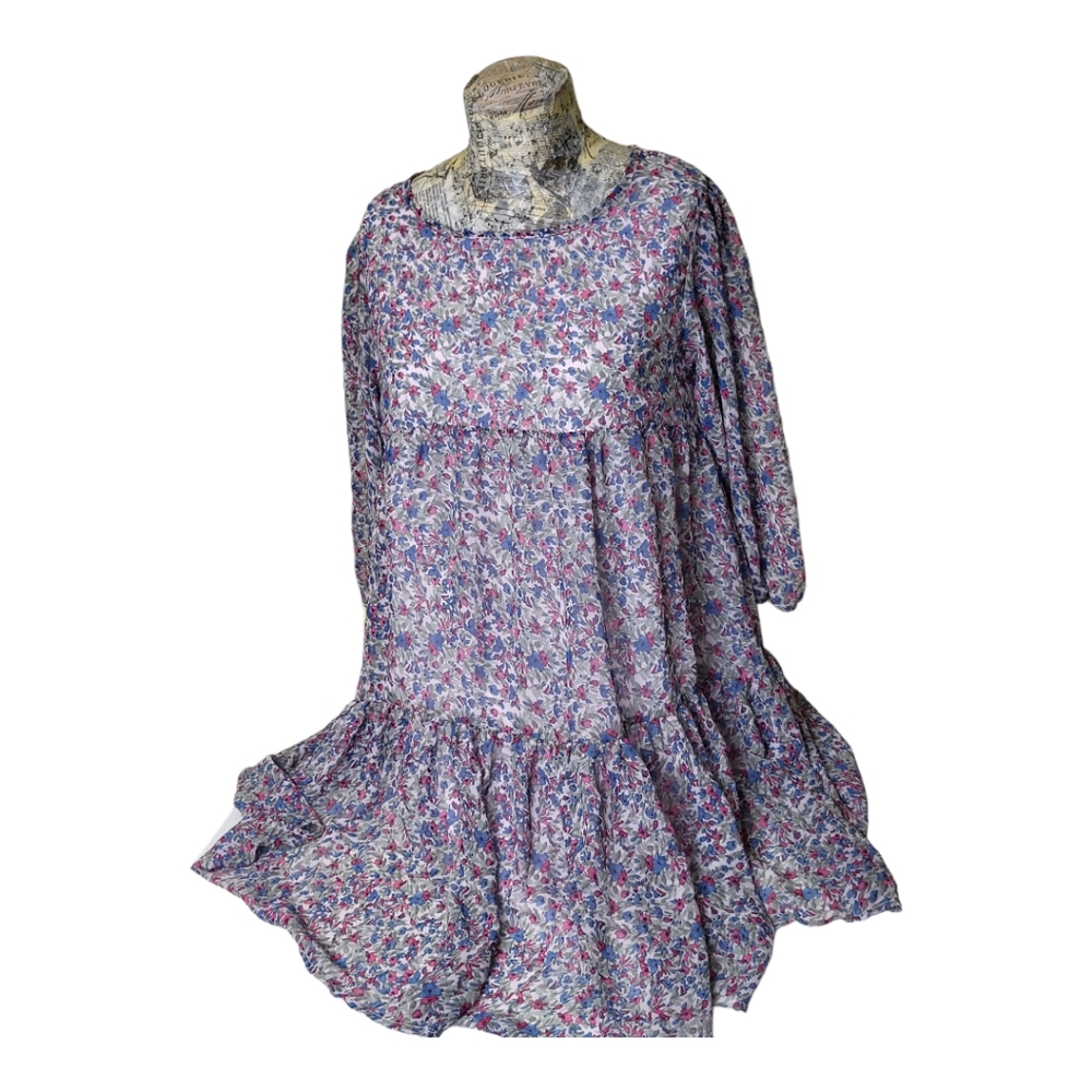 BP Dakota by Steve Madden Floral Chiffon Dress
